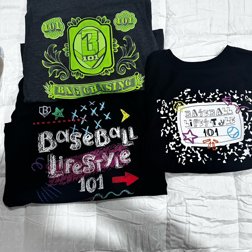 Kids Graphic T-Shirt Bundle- Baseball Lifestyle